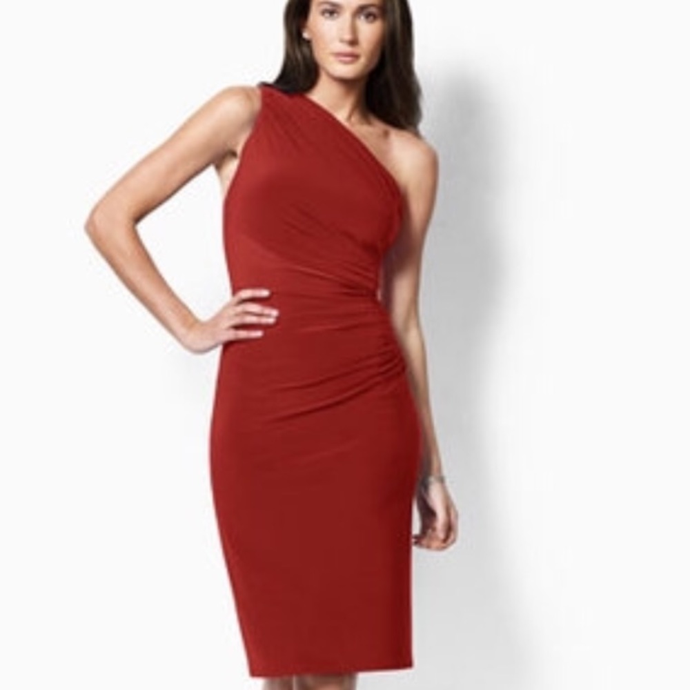 Gorgeous Ralph Lauren one-shoulder dress